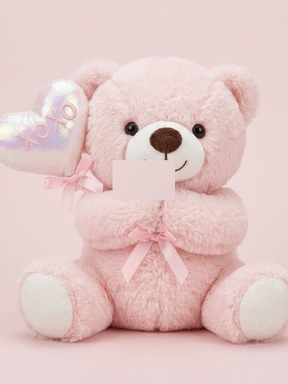 NWT‎ Pink XOXO Mini Bear